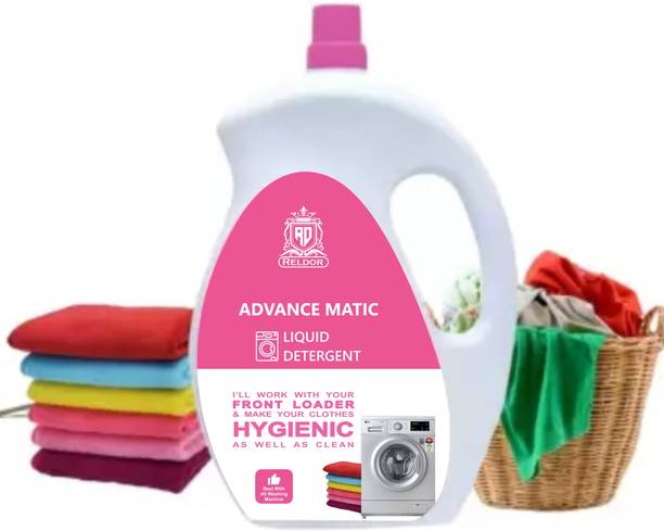 RELDOR Fluff Matic Liquid Detergent Washing Machine (Front Load Fresh Multi-Fragrance Liquid Detergent
