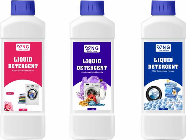 WNG detergent Liquid for washing machine and for hand wash Fresh Liquid Detergent
