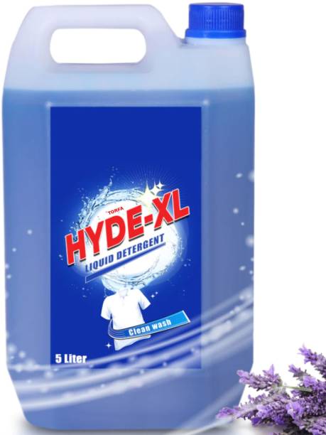 HYDE-XL HYDE-XL Liquid Detergent 5L, For Hand Wash, Front and Top Load Washing Machine Lavender Liquid Detergent