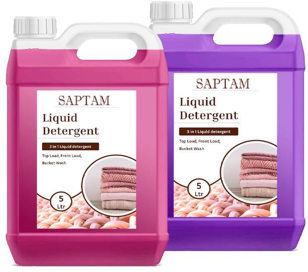 SAPTAM Liquid detergent Best For Top Load -Front Load L...