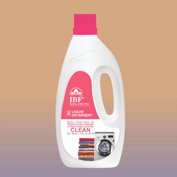 IBF Washing Machine All Top Load & Front Load pack of Multi-Fragrance Liquid Detergent