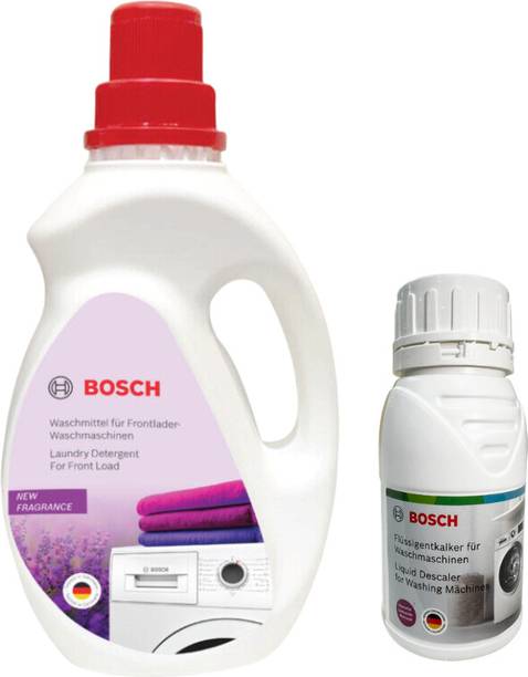 BOSCH Liquid Descaler & Front Load Laundry Detergent Combo Fresh Liquid Detergent