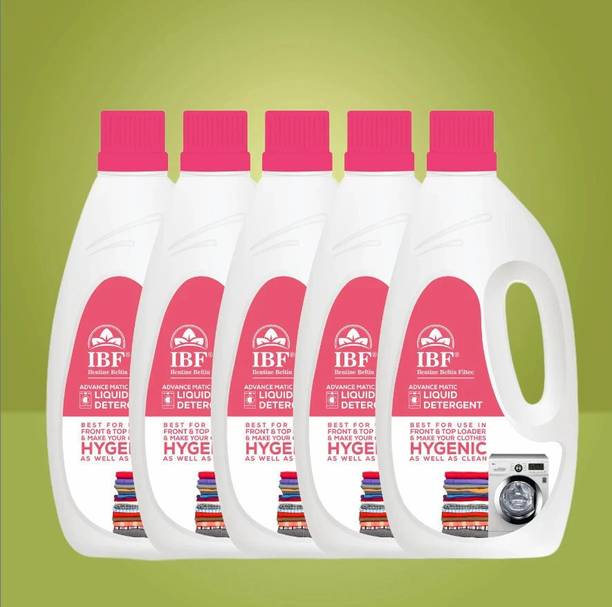IBF liquid detergent 5 Multi-Fragrance Liquid Detergent (5 x 1 L) Multi-Fragrance Liquid Detergent