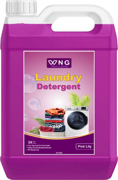 WNG Laundry Liquid for Fabric Care| Suitable for handwash Lily Liquid Detergent