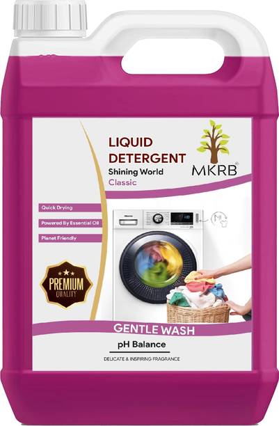 MKRB Liquid Detergent, Soft Citrus Scent , Clean scent Technology with power wash. Rose Liquid Detergent