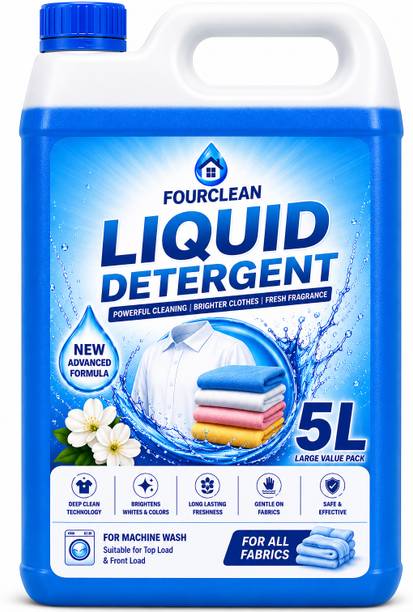 Fourclean Liquid Detergent 5L – Advanced Fabric Care Formula Aqua Liquid Detergent