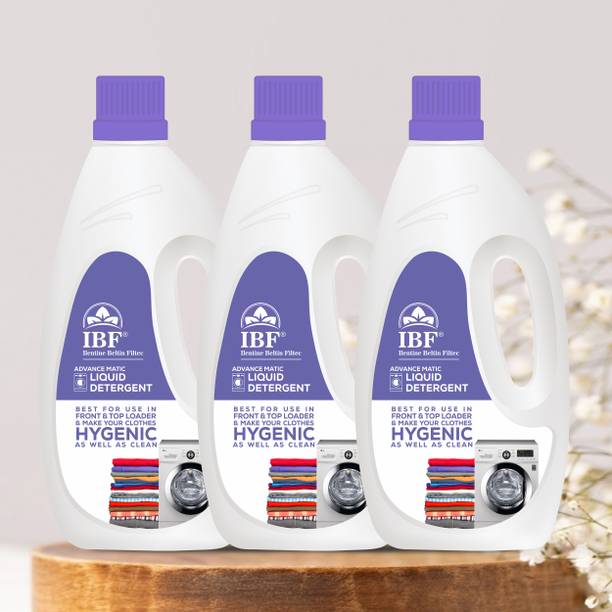 IBF Washing Machine Top Load & Front Load Liquid - Multi-Fragrance Liquid Detergent