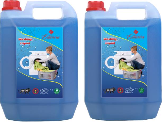 Estancia Washing machine liquid detergent Blue combo 10L Multi-Fragrance Liquid Detergent