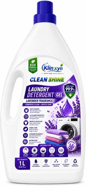 klinxyn Clean Shine Laundry Detergent Gel | Powerful Stain Removal Liquid Deterg