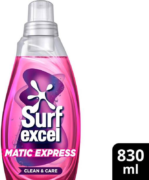 Surf excel Matic Express Clean & Care (830ml bottle) Multi-Fragrance Liquid Detergent