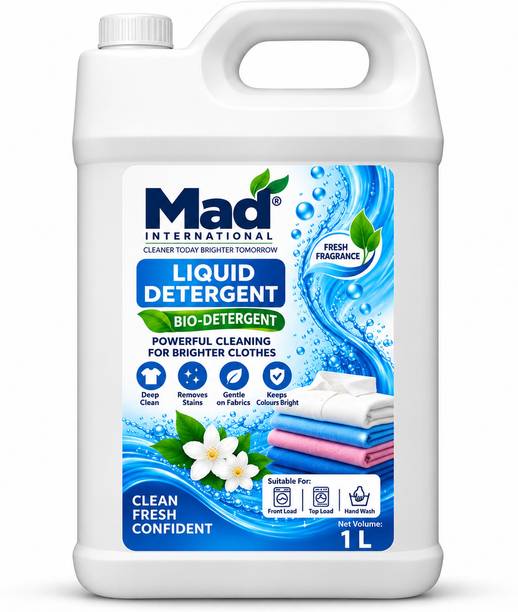 MAD international Liquid Detergent Refill Can | Powerful Laundry Detergent for D