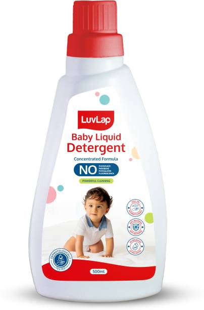LuvLap Baby Laundry Detergent ,500ml, pH Balanced Dermatologically tested formula Liquid Detergent
