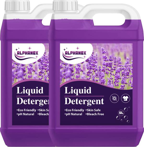 ALPHANOX Liquid Detergent,Soft Citrus & Clean scent Technology with power wash(PURPLE) Lavender Liquid Detergent