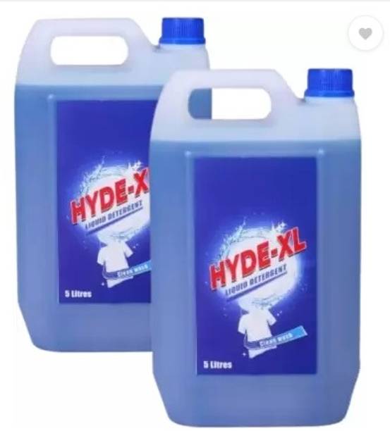 HYDE-XL for top&front load liquiddetergent for Machine and HandWash10Ltr Lavender Liquid Detergent