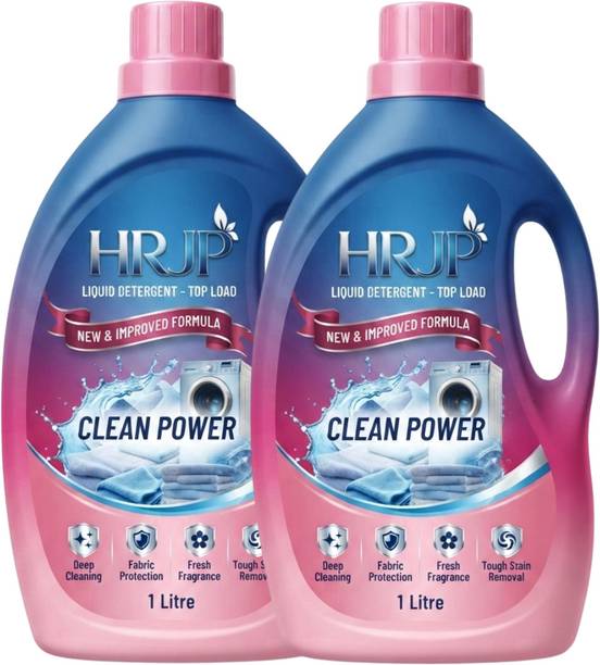 HRJP Liquid Detergent PowerGlow Advanced Laundry Cleaning Liquid Fresh Liquid De