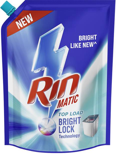 Rin Matic Liquid Detergent for bucket and Top-load wash Multi-Fra