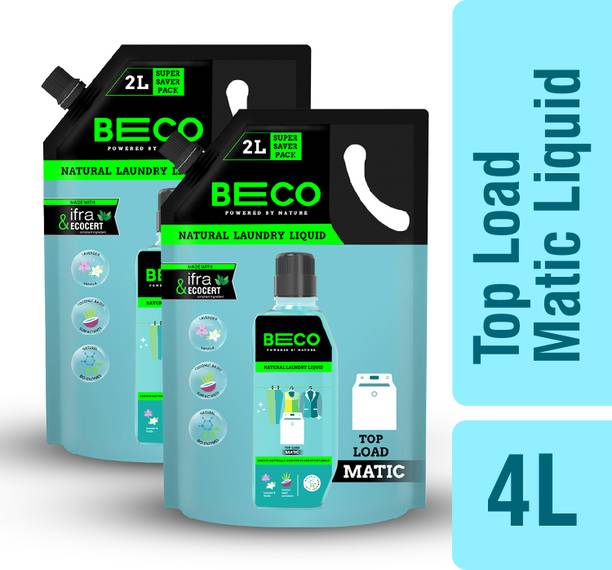 Beco Top Load Tough Stain Removal formula Lavender Liquid Detergent