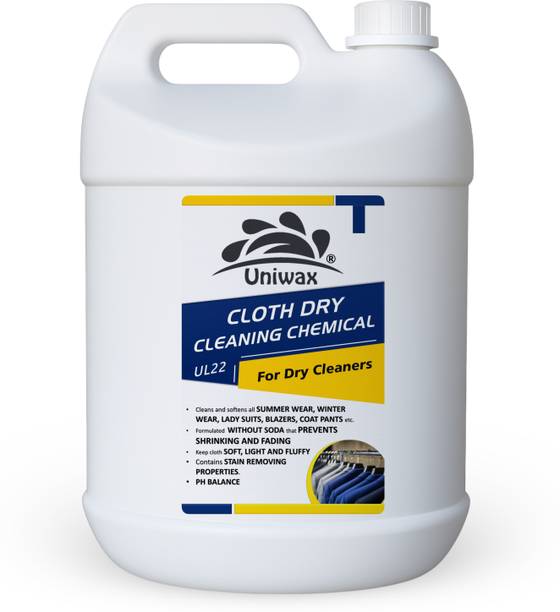 uniwax Cloth Dry Cleaning Chemical 5L Multi-Fragrance Liquid Detergent