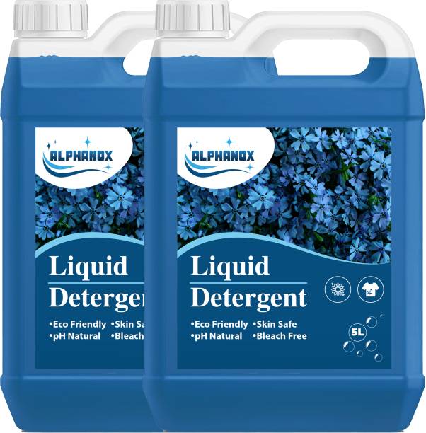 ALPHANOX Liquid Detergent,Soft Citrus Scent ,Clean scent Technology with power wash(BLUE) Aqua Liquid Detergent