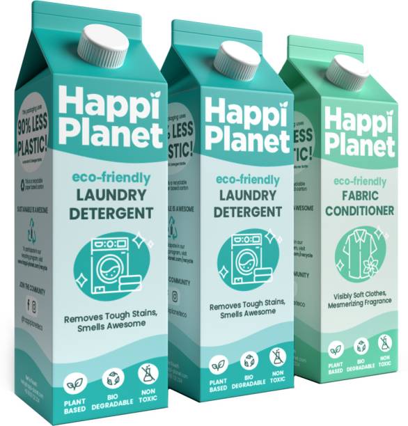 Happi Planet Eco-Friendly Liquid Detergent Floral Liquid Detergent