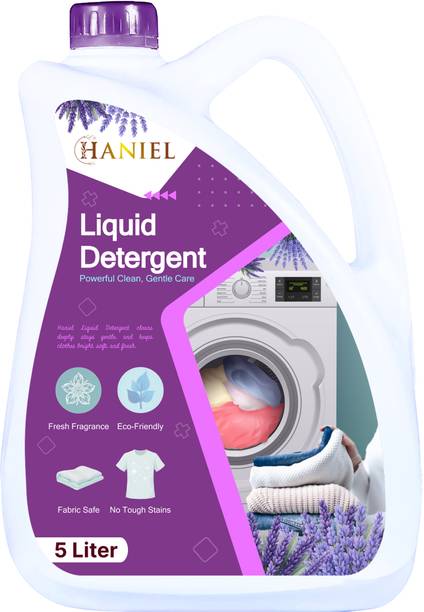 HANIEL Concentrated Laundry Detergent for Fabric Care, for front & top load machine, Lavender Liquid Detergent