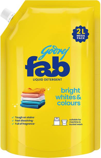 गोदरेज फैब Refill Pouch for Machine & Hand Wash लिक्विड डिटर्जेंट