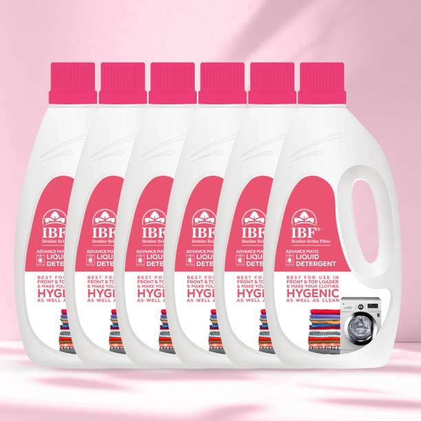 IBF Washing Machine Top Load Liquid Detergent (6 L) Multi-Fragrance Liquid Detergent
