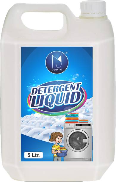 Jumin Washing machine White liquid detergent 5 ltr, Suitable for top and front load Multi-Fragrance Liquid Detergent