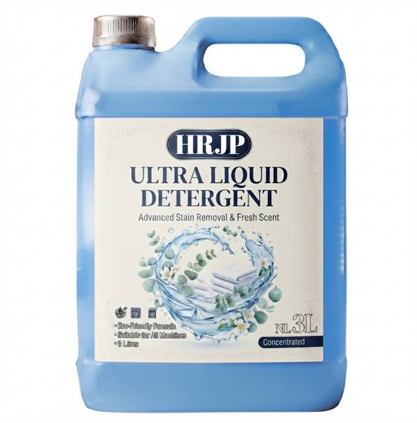 HRJP Liquid Detergent Bright Fresh Wash Cleaning Solution Fresh Liquid Detergent