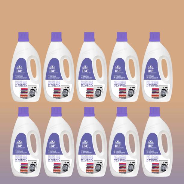 IBF washing machine detergent liquid of blue Top Load & Front Load Pack of Multi-Fragrance Liquid Detergent