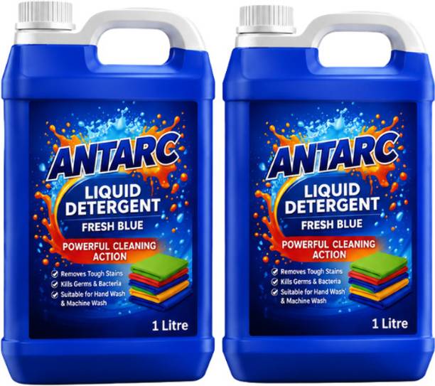 Antarc Liquid Detergent 2L Laundry Cleaning Liquid for Daily Clothes Wash Fresh 