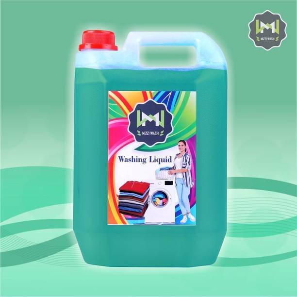MIZZIWASH Washing machine liquid detergent top load and front load -Green Neem Liquid Detergent