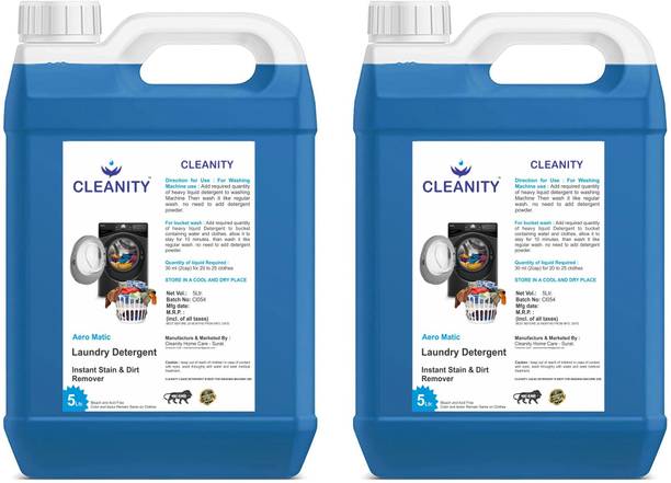 क्लीनिटी Liquid detergent for washing machine Top and front load लिक्विड डिटर्जेंट
