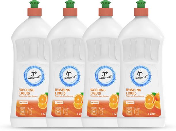 TAAGROR Top Load & Front Load Liquid Detergent, Machine, Wash Detergent (4 L) ORENGE Fresh Liquid Detergent