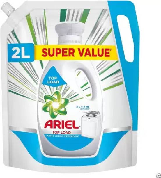 Ariel Liquid Detergent Pouch.Top Load, 2 Litr Fresh Liquid Detergent Fresh Liquid Detergent