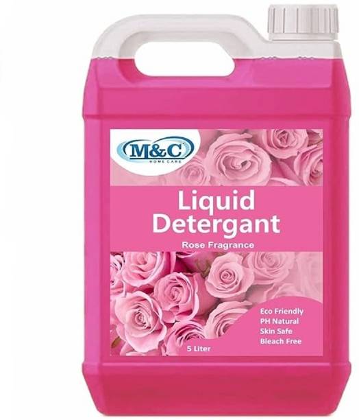 म&सी liquid detergent pink for all type of cloth, top load and front load machine लिक्विड डिटर्जेंट