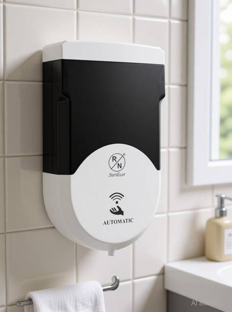 R. N. No Touch Hand Sanitizer for Home & Commercial Use | Premium Dispenser_RNASD01500 600 ml Liquid Dispenser