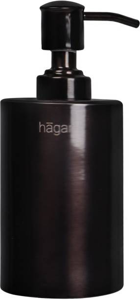 Hagar Bosch Metalic Black Lotion Dispenser for Bathroom Use for Sanitiser 500 ml Liquid Dispenser