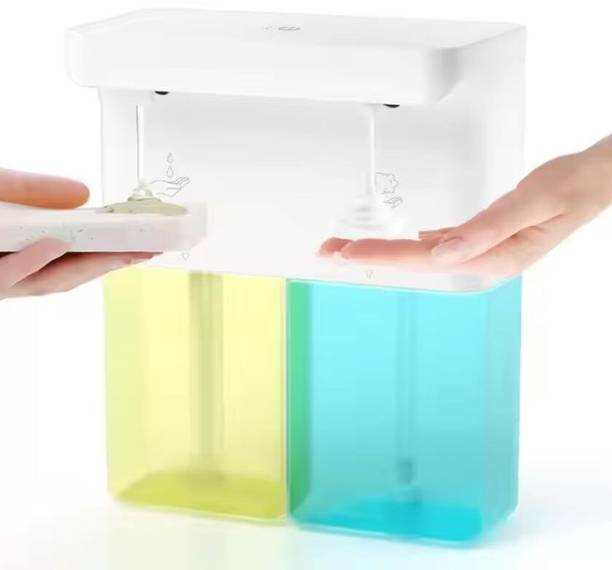 elona ELONA Automatic Wall Mounted Liquid Soap Dispenser for Kitchen and Bathroom 600 ml Liquid Dispenser