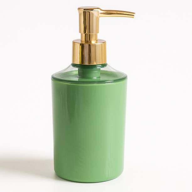 RambhaSelect RambhaSelect Elegant Grey Liquid Soap Dispenser for Bathroom & Kitchen 500 ml Foam, Gel, Liquid, Sanitizer Stand, Shampoo, Soap, Conditioner Dispenser