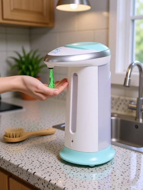Bright Cove SmartTouch Automatic Soap Dispenser 350 ml Liquid, Foam, Sanitizer Stand, Shampoo, Lotion Dispenser