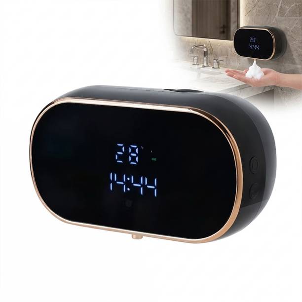 होमहॉप Soap Dispenser Automatic Touchless Sensor Wall Mount for Kitchen & Bathroom Use 400 ml सेंसर इक्यूप्ड लिक्विड, फोम, कंडीशनर, लोशन, जेल डिस्पेंसर