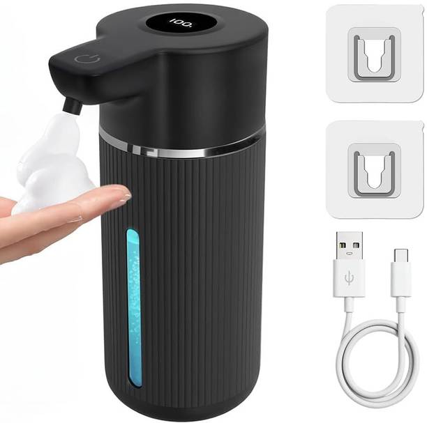 HANNEA Automatic Touchless Soap Dispenser Rechargeable Sensor Foam Device Unit 450 ml Foam Dispenser