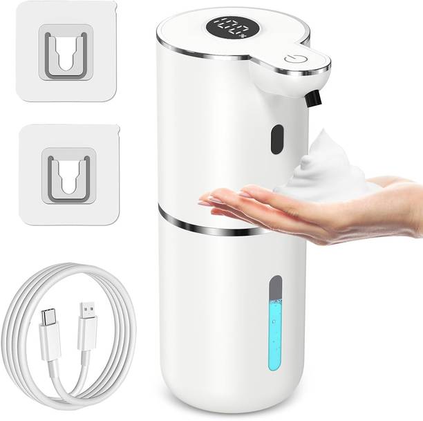 gustave Automatic Foaming Soap Dispenser 380ml Rechargeable Waterproof White 0.6075 ml Soap Dispenser