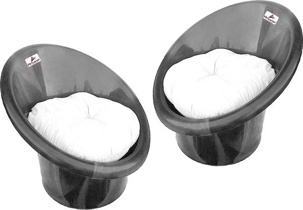 ANJWAR Plastic Living Room Chair
