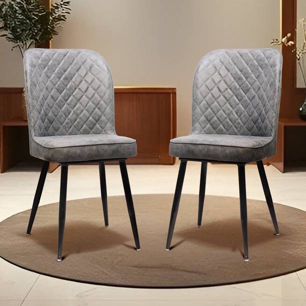 koorsi and co Barfi Modern Accent Chair, Dining Room Chair Velvet Fabric, 6 Months Warranty Fabric Living Room Chair