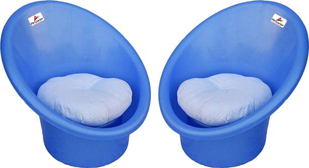 ANJWAR Plastic Living Room Chair