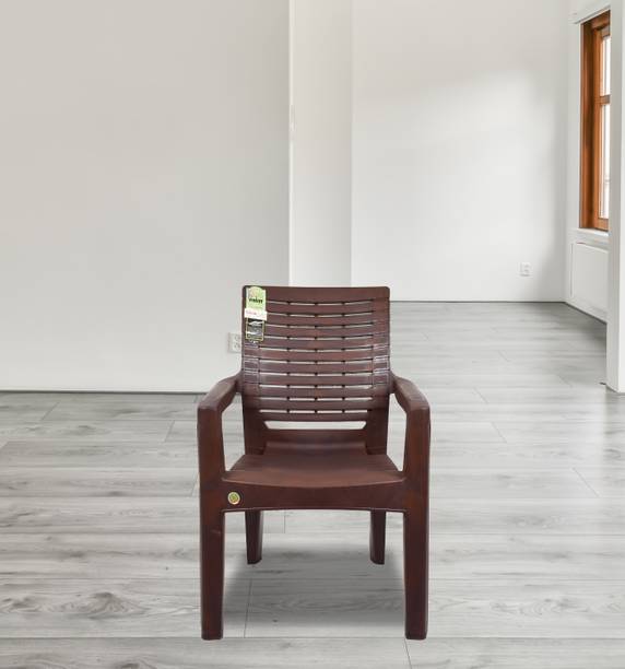 COMFORT Creation High Back Size Sigma High Back Ortho chair Set of 1 Plastic Living Room Chair