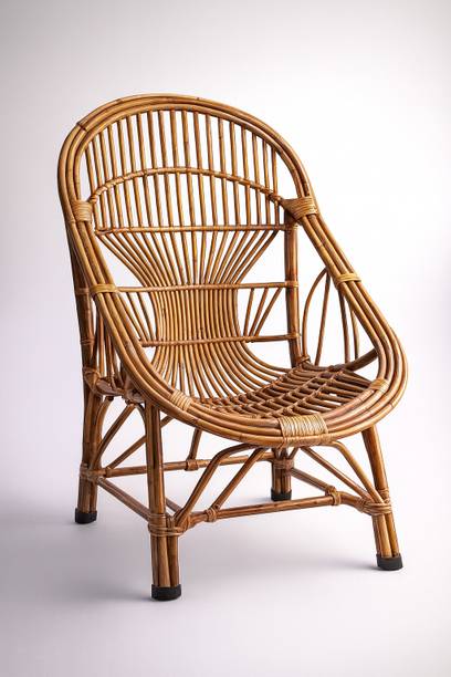 AFCane Craft Fine Handmade Rattan Natural Bamboo Cane Comfortable Chair forLivingRoom,Balcony Bamboo Outdoor Chair