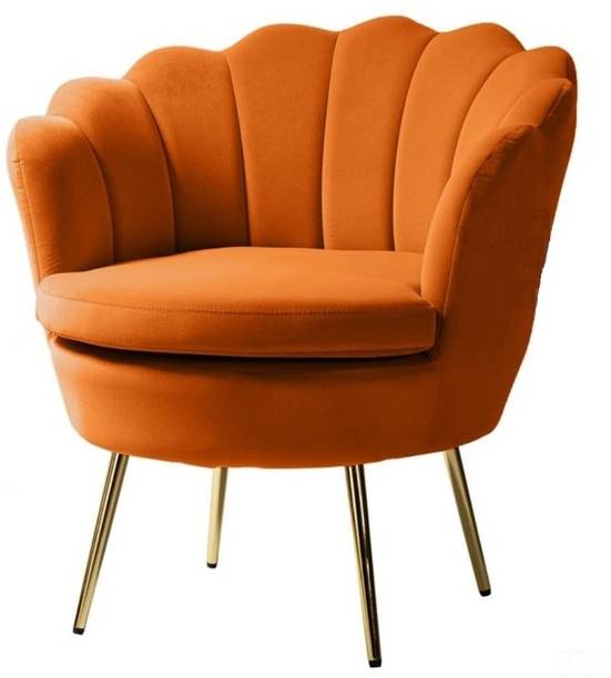 Artesia Comfortable and Stylish Shell Back Accent Chair for Living Room or Bedroom Foam Living Room Chair